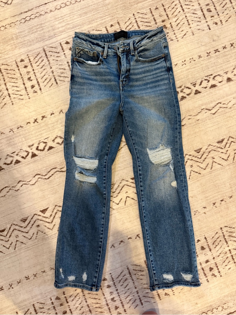 Buckle Black Jeans